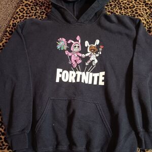 🤠Fortnite Hoodie in Blue. SIZE Medium Youth